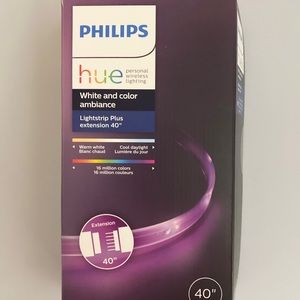 Philips Hue 800268 Color & White Lightstrip Plus V3 Extension 40" OPEN BOX